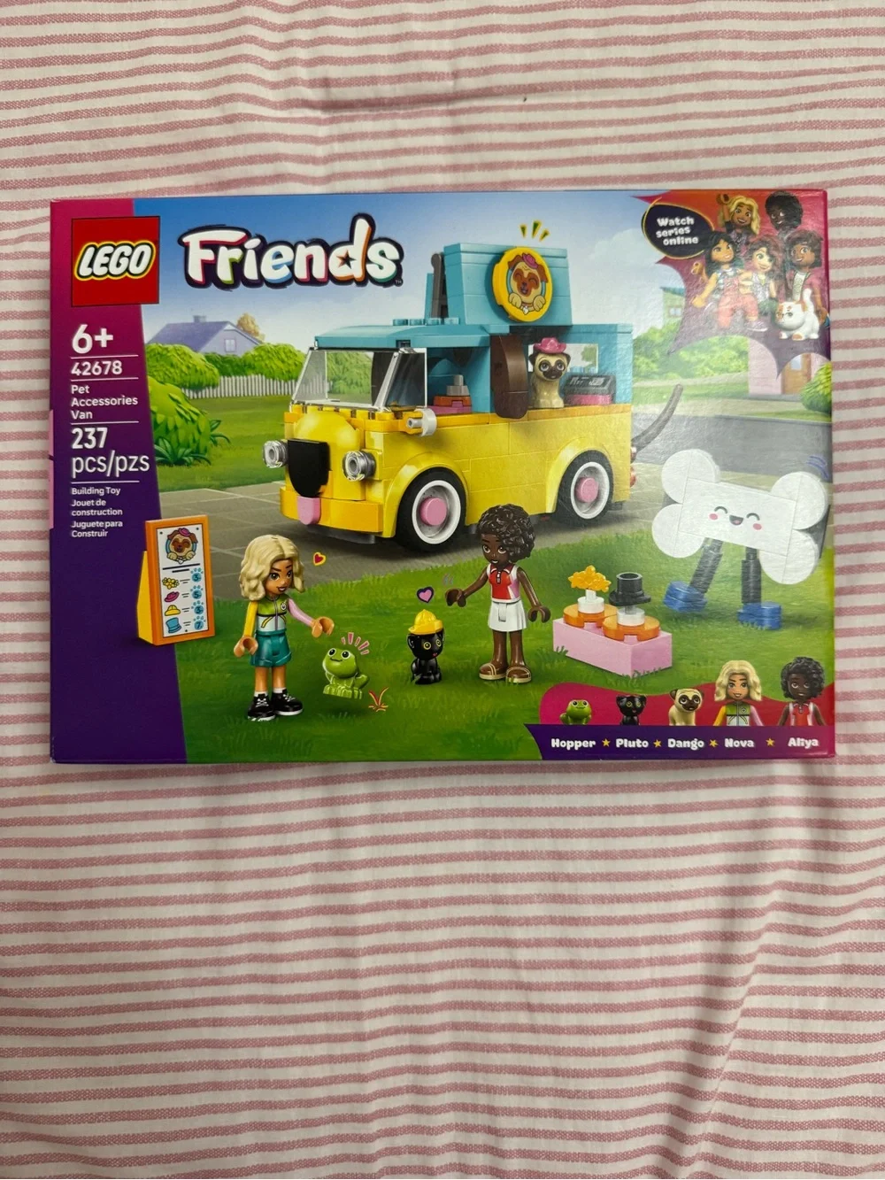 LEGO Friends Yellow Pet Accessories Van Building Set (237 pcs)